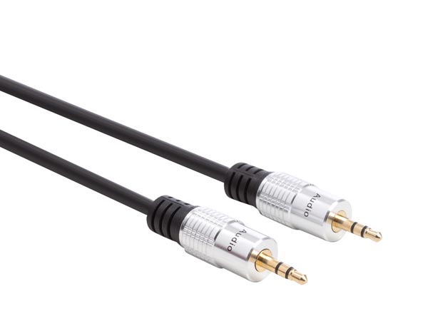 FICHE STÉRÉO 3.5MM VERS FICHE STÉRÉO 3.5MM / STANDARD / 2.50m