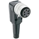 PROL.DIN 6B FEM COUDE VERROU.