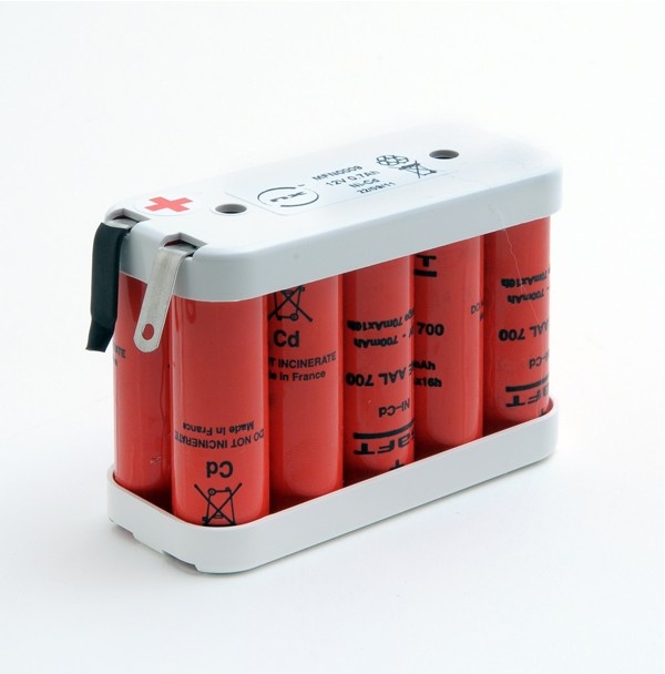 PACK ACCUS 12V 700MAH SOUS FLASQUES