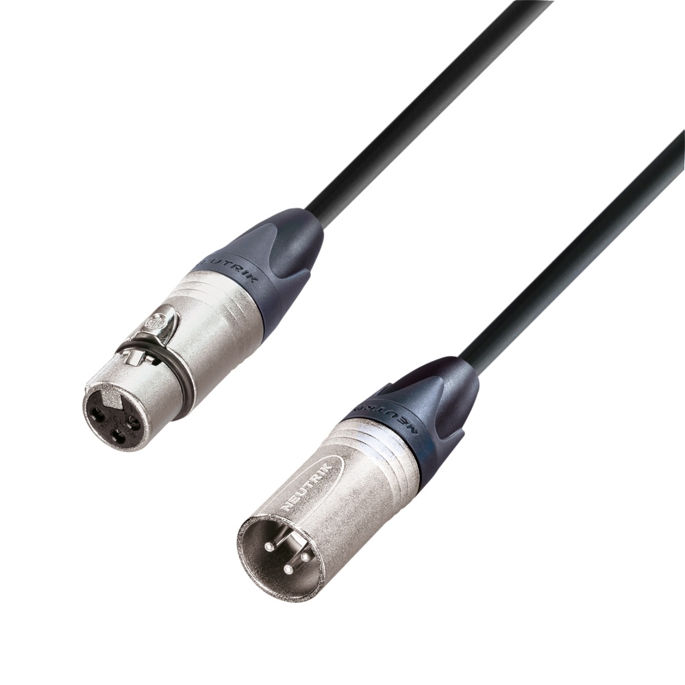 Adam Hall Cables Série 5 Star - Câble Neutrik DMX XLR mâle vers XLR femelle 1,5 m