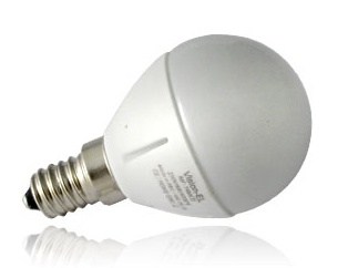 **VOIR1620-0654** LED VISION-EL 6 W P45 BULB E14 3000°K BLISTER DIMMABLE