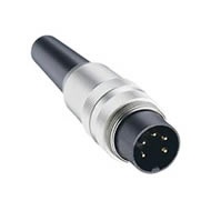  FICHE DIN 12B MALE VERROU.