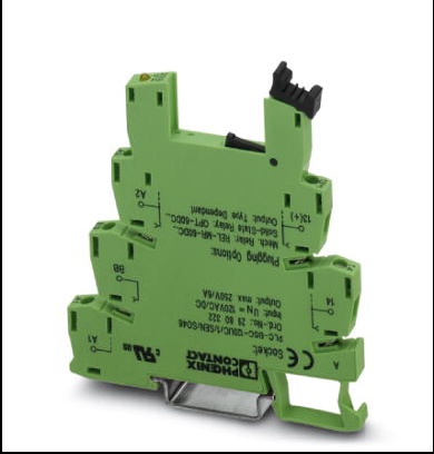 **VOIR2980225** Embases actionneurs PLC de 6,2 mm à raccordement vissé, tension d'entrée 5 V DC