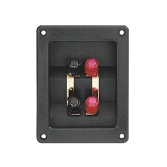 BORNIER 4 BORNES A VIS PLAQUEES