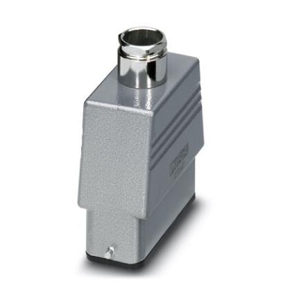  Capot pour étrier longitudinal, hauteur 66 mm, presse-étoupe, 1x Pg16, sortie de câble droite