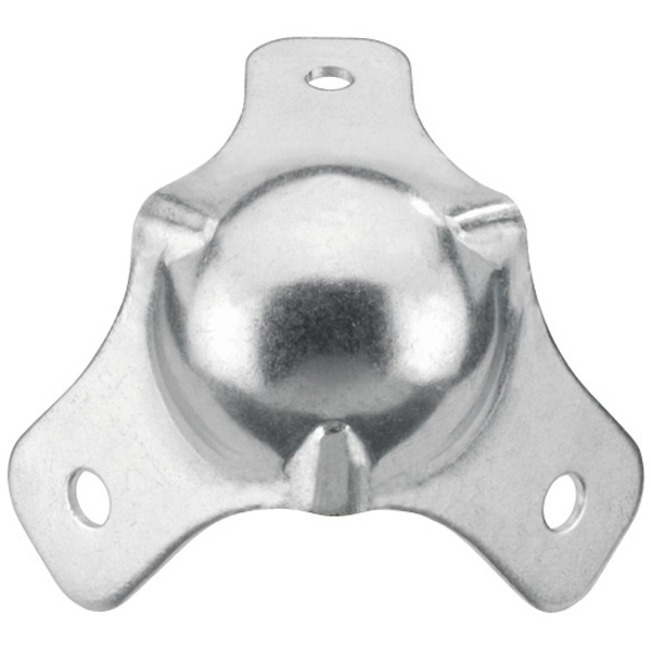  COIN BOULE 3 PATTES METAL