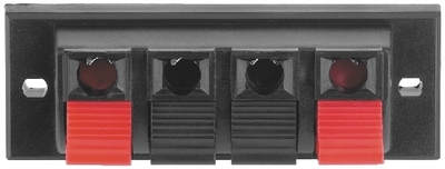 BORNIER 4 POUSSOIRS 70*25mm