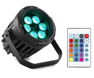 BWA63 LED AluPAR IP65 6x3W RGB IP65
