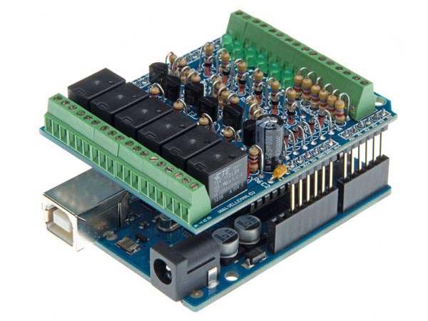  I/O SHIELD POUR ARDUINO Module entrées / Sorties