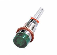 VOYANT 12V D10mm ORANGE  sortie fils