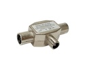 REPARTITEUR COAXIAL RADIO, BOITIER METALLIQUE 9.5mm