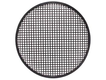  GRILLE MÉTALLIQUE POUR ENCEINTE 12'' - NOIR