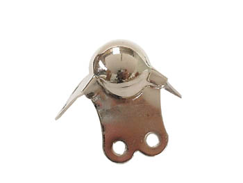  COIN DE PROTECTION POUR ENCEINTES, BLANC METALLIQUE, 40mm x 90°