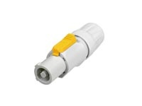  NEUTRIK - POWERCON, 3 BROCHES,GRIS, RENFORCE / POUR SORTIE SECTEUR