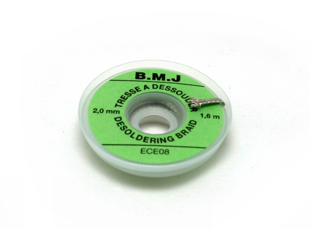 Tresse étamée 2,0 mm 1,6 M