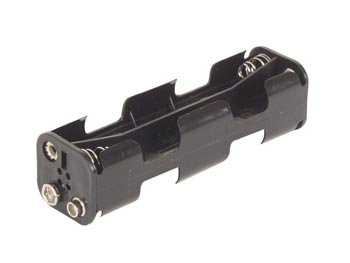 COUPLEUR DE 8 PILES AA (LR6), AVEC CONTACTS A PRESSION