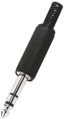 JACK 6,35 M ST METAL DOREE