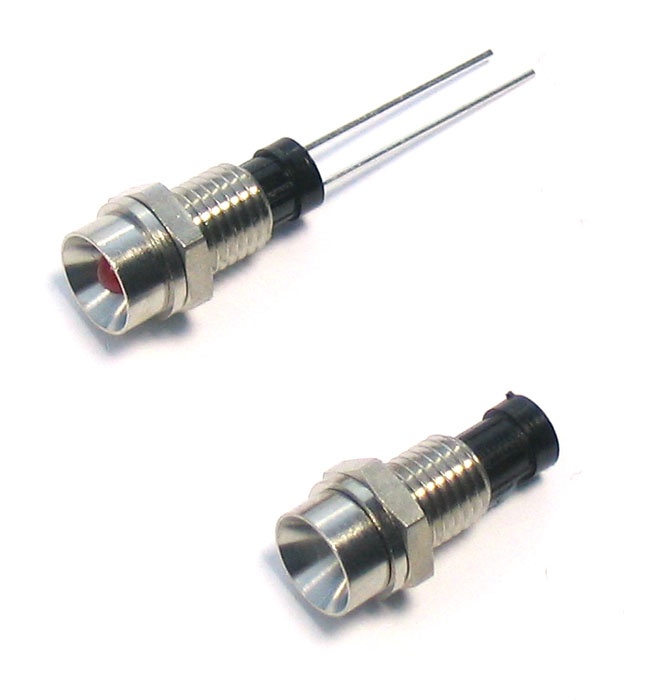 voyant brillant led diam. 3 jaune