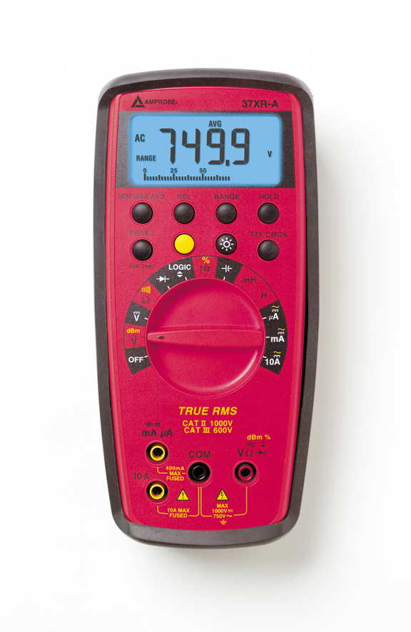 37XR-A Multimètre numérique TRMS professionnel avec test de logique de