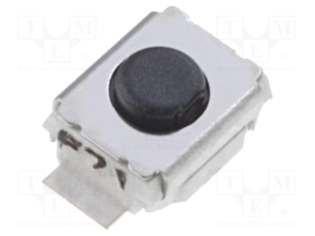 Microcommutateur dim.2.5x3mm TACT; SPST-NO; Positions: 2; 0,05A/24VDC; SMT-