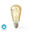 LED SmartLife à intensité variable | Wi-Fi | E27 | 360 lm | 4.9 W | Blanc chaud à frais | 1800 - 6500 K | Verre | Android / IOS