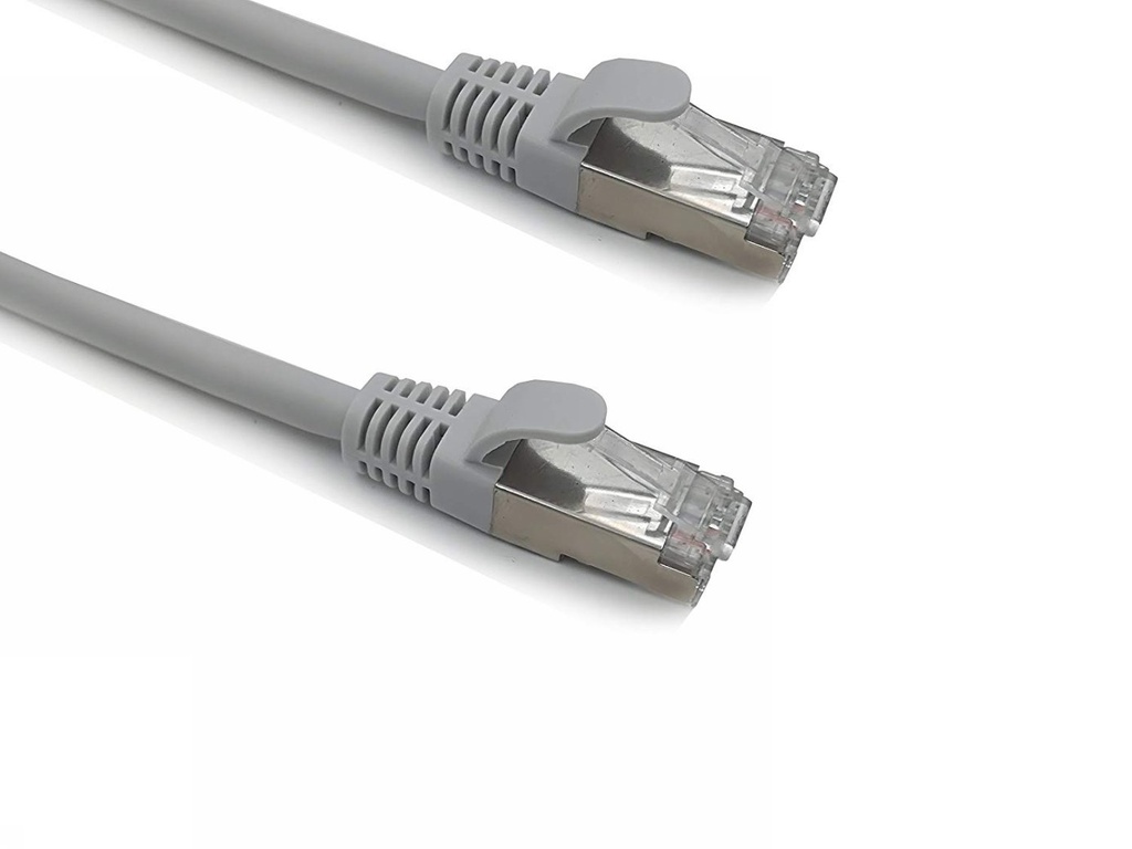 Cordon 10M RJ45 S/FTP CAT.6a droit sans halogène