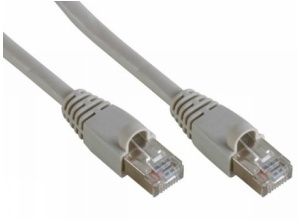 Cordon 2M RJ45 F/UTP (FTP) CAT.6 droit **VRAC**