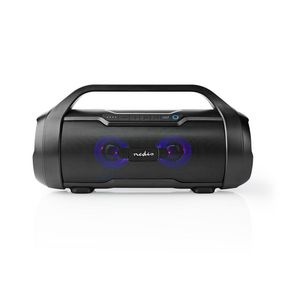 Bluetooth® Party Boombox | 6 heures | 2.0 | 120 W | Lecture multimédia: Micro SD / Onde sinusoïdale pure / USB | IPX5 | Liable |