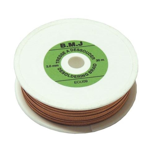 Tresse cuivre 2,0 mm 30M