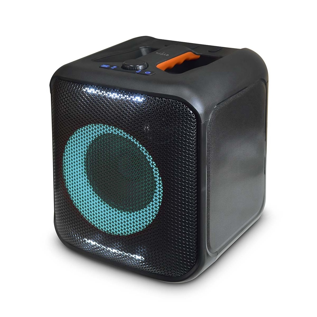 Haut-parleur BlueTooth® Party | Durée de lecture maximale de batterie: 5 heures | 150 W | Poignee de transport | Lumières de fêt