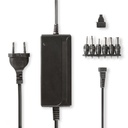 Adaptateur secteur universel | 36 W | 5 - 15 V DC | 3.60 m | 2.4 A - 3.0 A A | 6 plug(s) | Noir