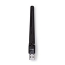 Dongle réseau | Wi-Fi | AC600 | 2.4/5 GHz (Dual Band) | USB2.0 | Vitesse Wi-Fi totale: 600 Mbps | Windows 10 / Windows 7 / Windo