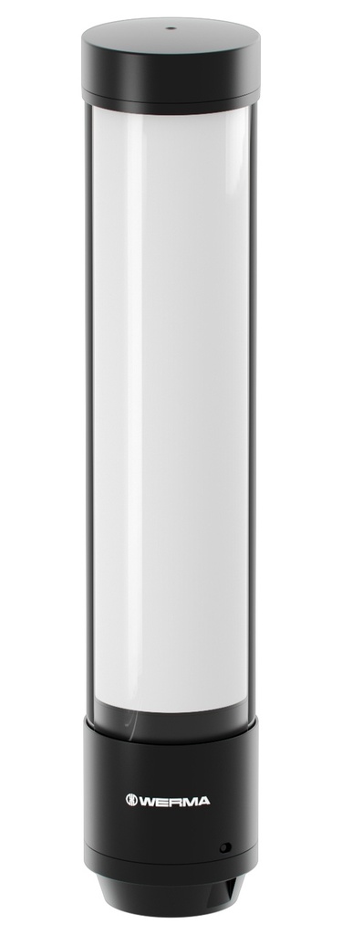 eSIGN Colonne lumineuse LED IO-Link Multifonctions (Fixe, clignotant, rotatif, flash), Multicolore 15 niveaux, Rendu homogène et