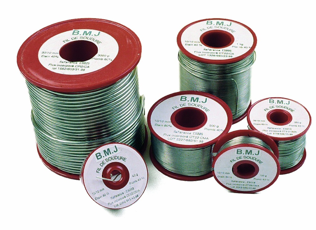 Soudure Sn60 Pb40 8/10 250g CT2