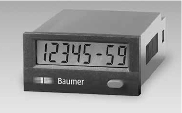 Compteur horaire totalisateur 8 digits, affichage LCD, comptage et reset en tension 10 à 260 VAC/VDC résolution 99999 h 59 min o