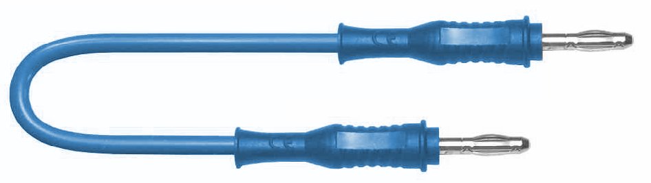 c.MM simple d.4 PVC 0.75mm² Lg 100 cm bleu