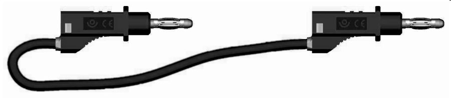 c.lab rep.AR d4 Sili 1.5mm² Lg 100 cm noir