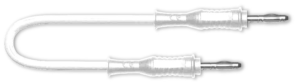 c. MM simple d4 sili 1.00mm² Lg 200 cm blanc