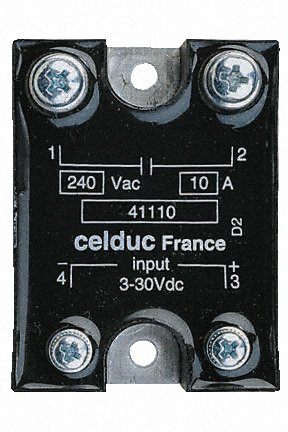 RELAIS STATIQUE 75A/24-520VAC/CTRL 5-30VDC