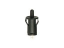 BOUTON-POUSSOIR OFF-(ON) NOIR 1A - 250V