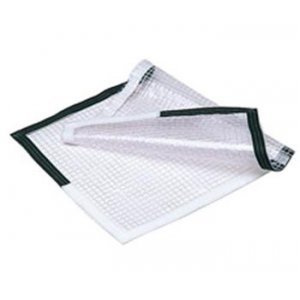 Nappe isolante. Classe 0 et catégories A, C, H, conforme IEC 61112. Epaisseur 0,5 mm. 0,9 m x 0,5 m. Umax: 1000 V a.c.-1500 V d.