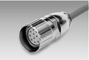 Accessoire de câblage -- Pour codeur incrémental G0355/356, GI355/356, GI330/331/332/333, connecteur femelle M23 à 12 contacts p