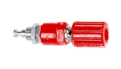 borne univ. isolée v.indus. rouge