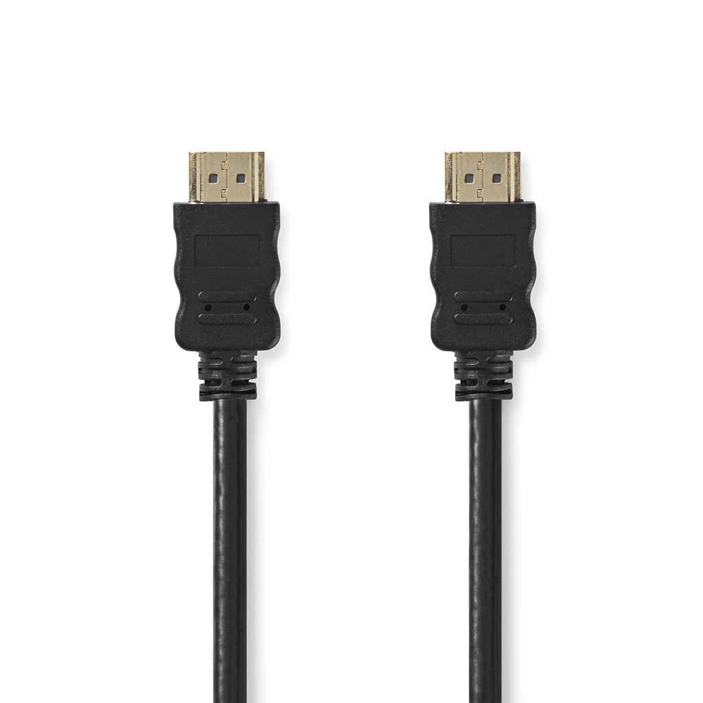 Câble HDMI Haute Vitesse avec ethernet | HDMI Connecteur | HDMI Connecteur | 4K@30Hz | ARC | 10.2 Gbps | 20.0 m | Rond | PVC |