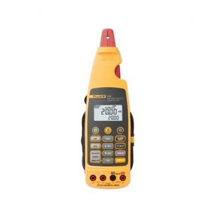 Pince de process 4-20 mA et calibrateur générateur de boucle 4-20 mA et 0-10V intégré, alimentation de boucle 24V, sacoche, cord