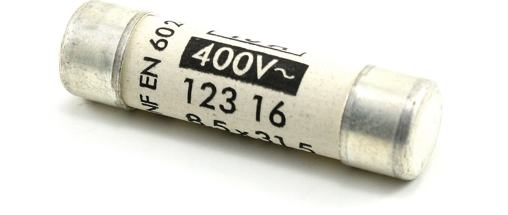 Fus - CEI - Cylindrique - 8,5x31,5 mm - gG - 400VAC - 12A