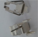 Support-fusible mâchoire type clip diam. 10 mm - fixation 1 capsule