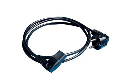 CORD.SECT.NOIR 2,5M COUDE 4,8  