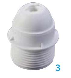 E27 MI-FILETE T210 BLANC MONTE