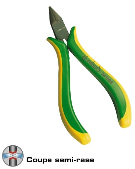 Manches bimatière confortables et antidérapants. Outils en acier allié entièrement trempés. Maillure entrepassée. Tranchants de 